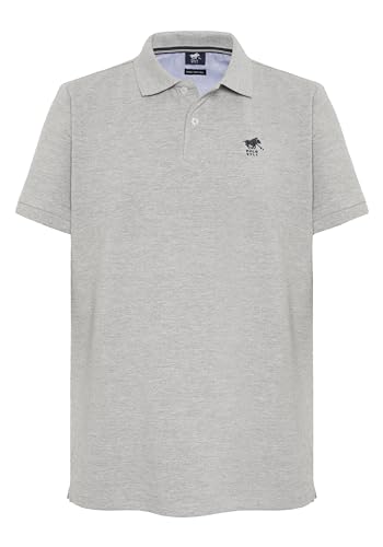 Polo im puristischen Design mit Label-Stitching von Polo Sylt