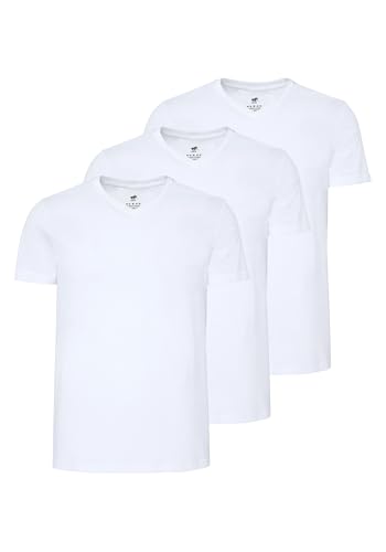 T-Shirts im 3er-Pack mit V-Ausschnitt von Polo Sylt
