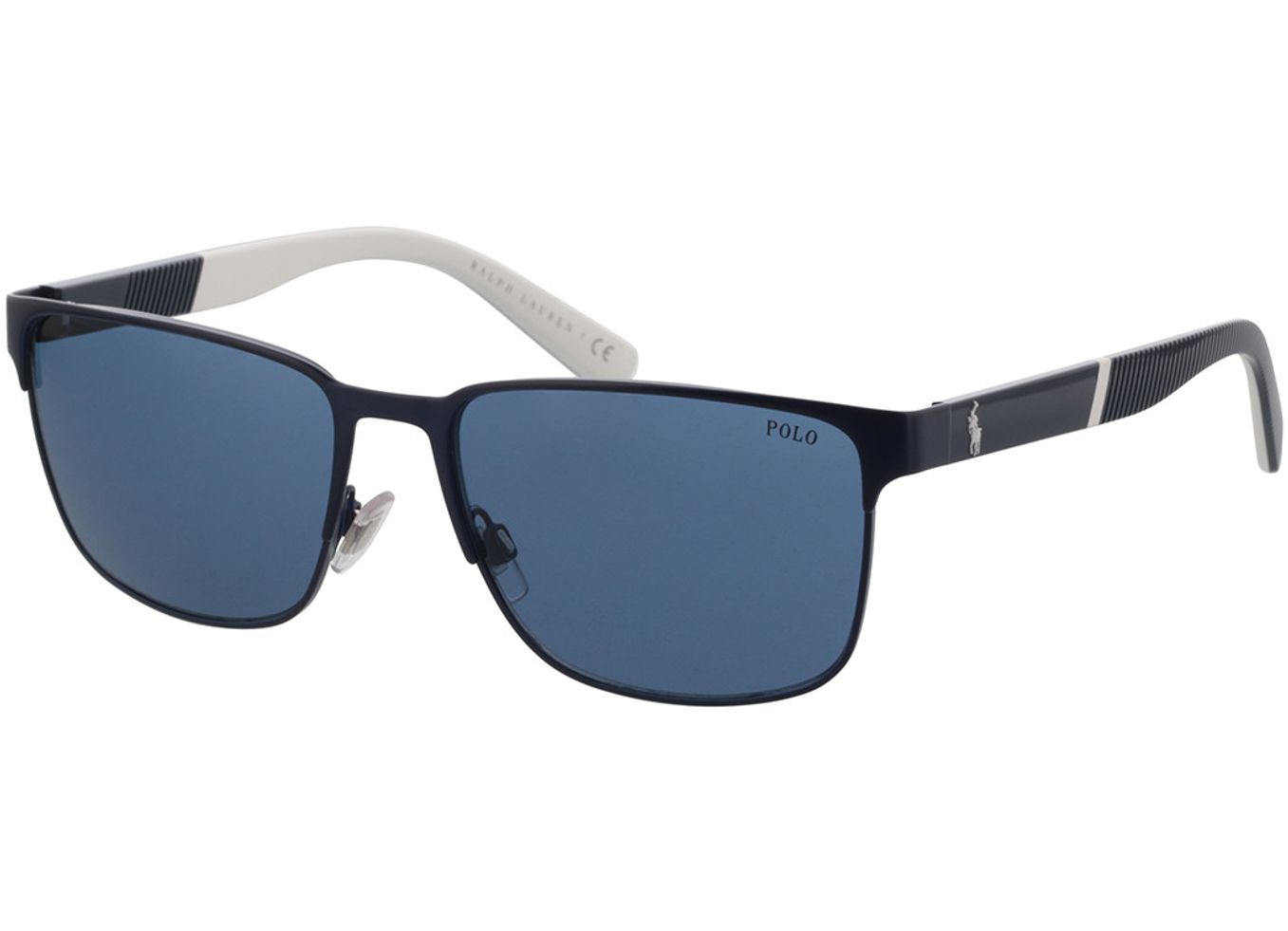 Polo PH3143 942180 57-17 Sonnenbrille mit Sehstärke erhältlich, Herren, Vollrand, Eckig von Polo