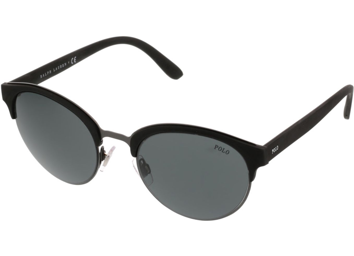 Polo PH4127 528487 51-21 Sonnenbrille ohne Sehstärke, Herren, Vollrand, browline von Polo