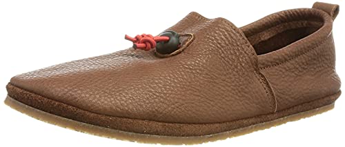 Pololo Barfüß Cordel Outdoor Dunkelbraun Flacher Slipper, 23 EU von Pololo