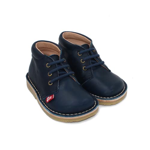 Pololo Jungen Unisex Kinder 825707 Oxford-Stiefel, blau, 26 EU von Pololo