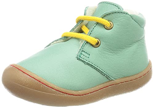 Pololo Jungen Unisex Kinder Juan Wollfutter grün Stiefelette, 23 EU von Pololo