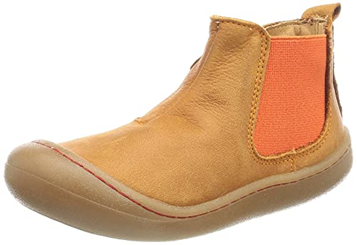 Pololo Jungen Unisex Kinder Mini Hellbraun Chelsea-Stiefel, 21 EU von Pololo