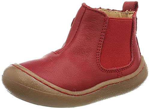 Pololo Jungen Unisex Kinder Mini rot Chelsea-Stiefel, 26 EU von Pololo