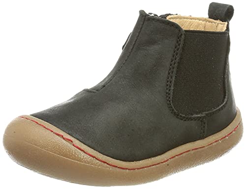 Pololo Jungen Unisex Kinder Mini schwarz Chelsea-Stiefel, 20 EU von Pololo