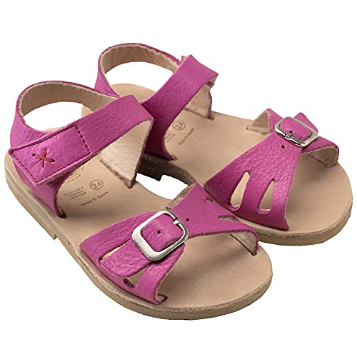 Pololo Jungen Unisex Kinder Nina pink Sandale, 20 EU von Pololo