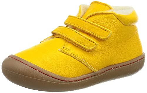 Pololo Jungen Unisex Kinder Nino Wollfutter gelb Schneestiefel, 25 EU von Pololo