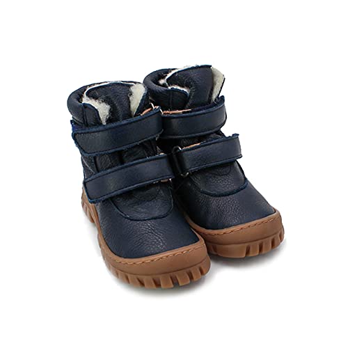 Pololo Liam Wollfutter blau Schneestiefel, 24 EU von Pololo