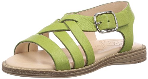 Pololo Mädchen Nina Offene Sandalen mit Keilabsatz, Grün (Pistazie), 26 von Pololo