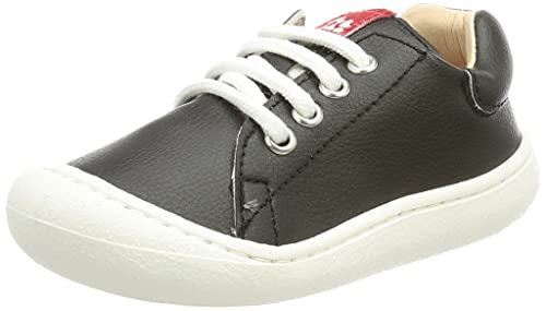 Pololo Unisex Kinder Mini Vegan Schwarz Sneaker, Schwarz, 21 EU von Pololo