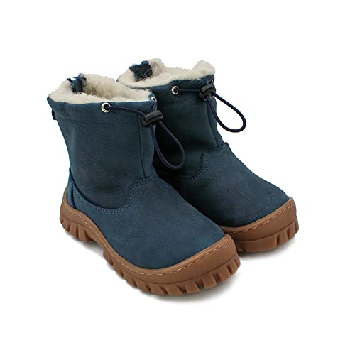 Pololo Santana Wollfutter blau Schneestiefel, 33 EU von Pololo