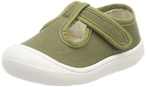 Pololo Unisex Baby Arena Sneaker, Grün (Kaki), 22 EU von Pololo