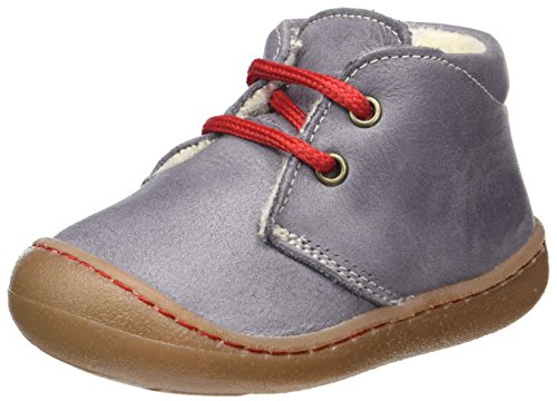 Pololo Unisex-Kinder Juan wollfleece Bootsschuhe, Grau von Pololo