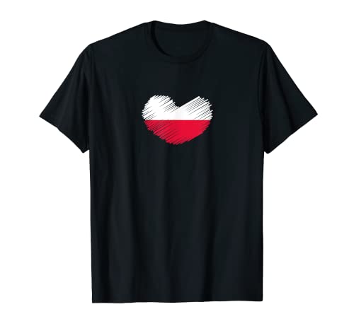 Polen Flagge Poland Farben Polish Deko Damen Herren Polska T-Shirt von Polska Republik Polen Fahne Polnisch Poland Motiv