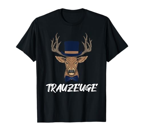 Trauzeuge Junggesellenabschied Mann JGA Männer Geschenk T-Shirt von Polterabend & Junggesellen Sprüche