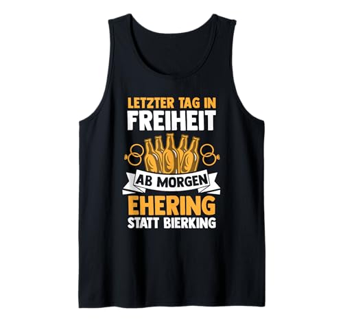 Herren Bräutigam Polterabend Junggesellenabschied Tank Top von Poltern JGA Junggesellenabschied