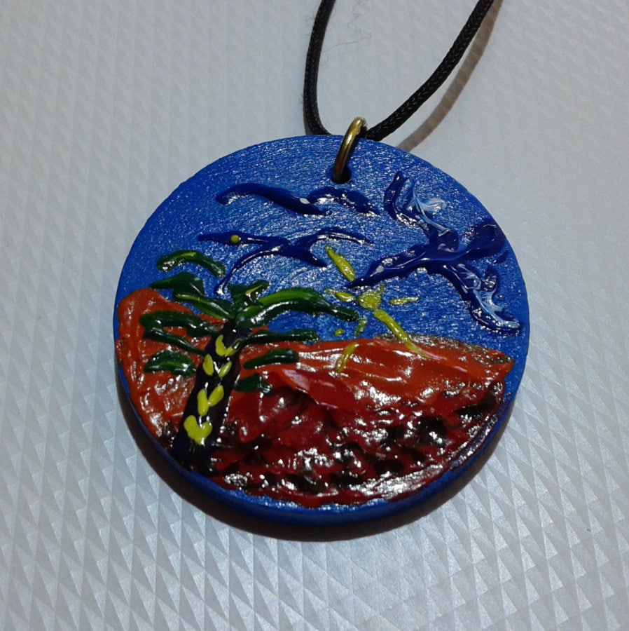 Original-Gemälde Auf Holz, Acrylfarbe, Einzigartige Halskette, Ein Und Nur Schmuck, Moderne Kunst, Kunst Von Hand Gemacht Acryl-Malerei Original-Gemälde Auf Holz, Acrylfarbe, Einzigartige Halskette, Ein Und Nur Schmuck, Moderne Kunst, Kunst Von Hand Gemacht Acryl-Malerei von Polumia