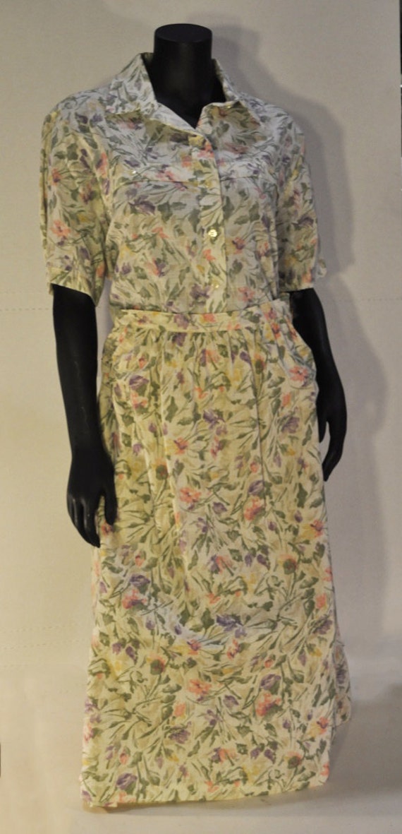 Damen Vintage Floral-Outfit von PolyEsthersApparel