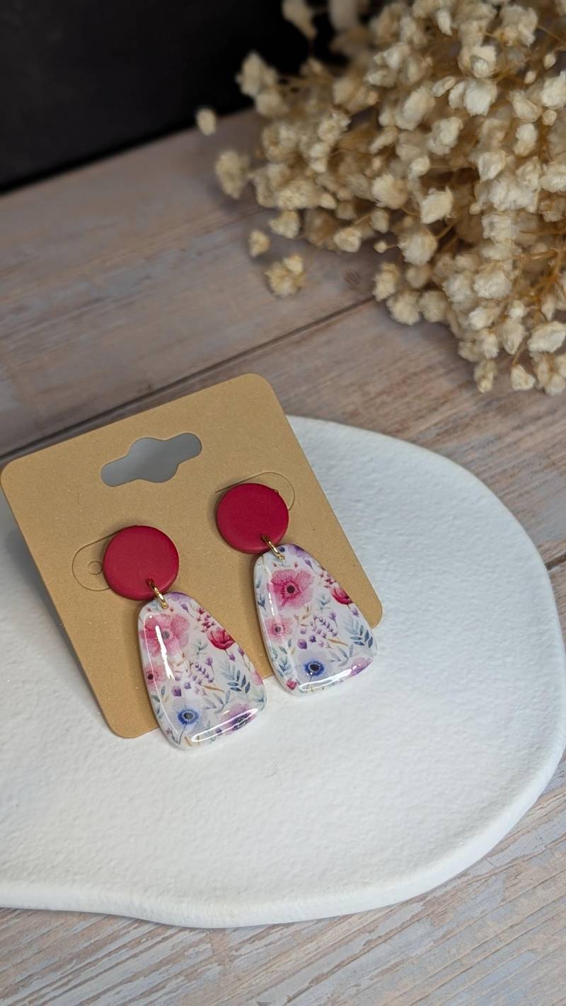 Blumenwiese Statement Ohrringe Aus Polymerton in Deutschland Hergestellt Mit Viel Liebe Zum Detail Elegant Und Zeitloses Einzelstück Blumenwiese Statement Ohrringe Aus Polymerton in Deutschland Hergestellt Mit Viel Liebe Zum Detail Elegant Und Zeitloses Einzelstück von SteffsPolymertique