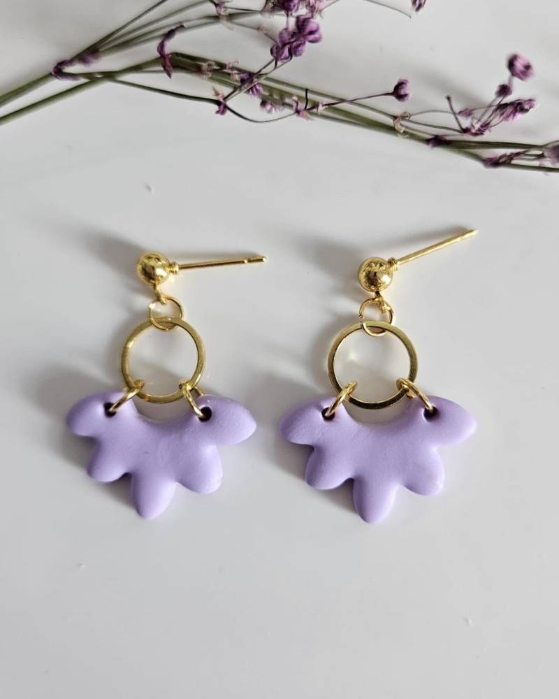 Lilo // Ohrringe Aus Polymer Clay Und Edelstahl Lilo // Ohrringe Aus Polymer Clay Und Edelstahl von PolyphonieDesign