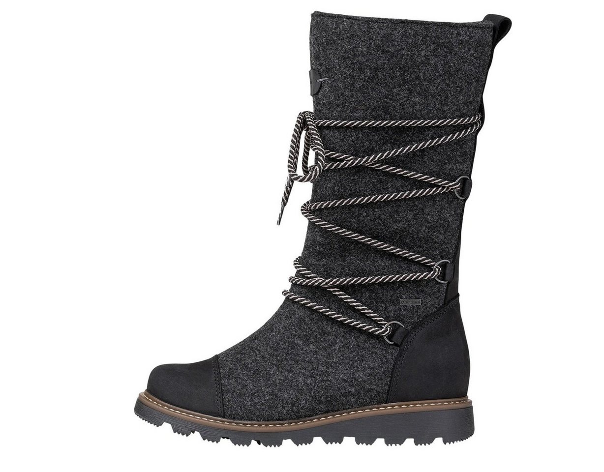 Pomar Ruka GTX (Filzstiefel, wasserdicht, extrem warm) grau Damen Winterstiefel von Pomar