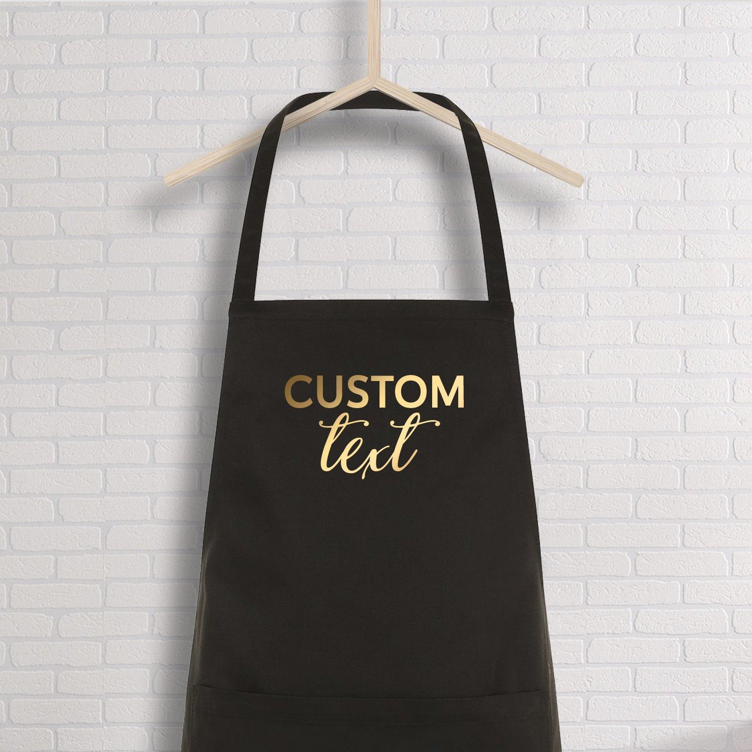 Personalisierte Schürze Mit Deinem Text/Namens-Küchen Schürze Für Damen Und Herren Personalisiertes Weihnachtsgeschenk Muttertagsgeschenk Bäcker von PomchickGift
