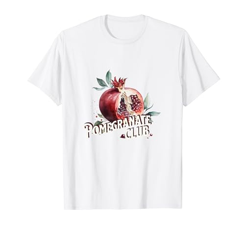 Granatapfel Club Y2K ästhetische Granatäpfel süßes Mädchen T-Shirt von Pomegranate Y2K Pomegranates Fruit Lover