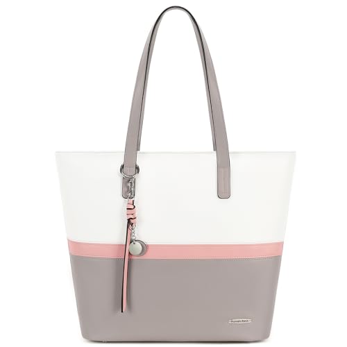 Pomelo Best Handtasche Damen Shopper Groß Damen Tasche für Büro Schule Einkauf von Pomelo Best