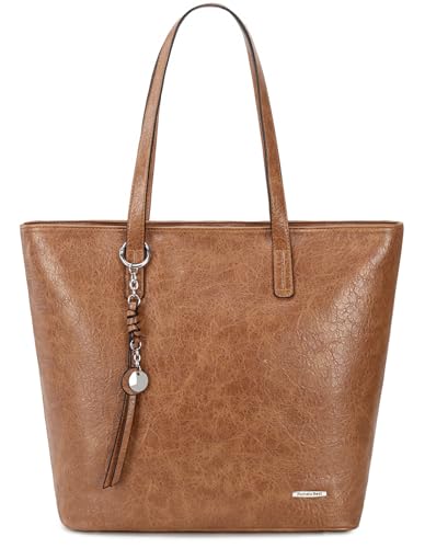 Pomelo Best Handtasche Damen Shopper Groß Damen Tasche für Büro Schule Einkauf von Pomelo Best