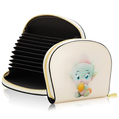 Pomelo Best Kartenetui mit Reißverschluss – Mini Geldbörse mit niedlichem Cartoon-Motiv für Kinder & Damen – Kreditkartenetui mit Fächern – Kompakter Kartenhalter von Pomelo Best