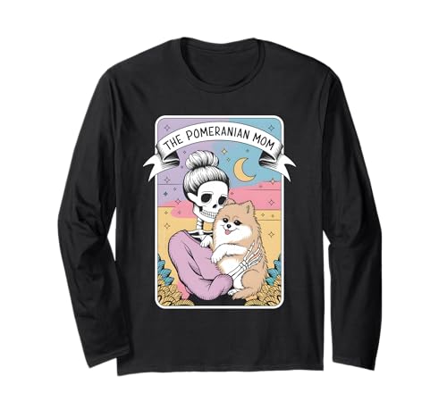 Die pommersche Mama Langarmshirt Die pommersche Mama Langarmshirt von Pomeranian Mama Tarot