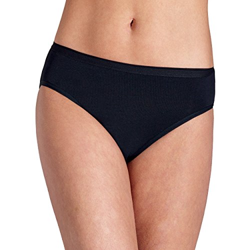 Esge 6er Pack Hüftslip (38,Schwarz) Bio Baumwolle KBA von Pompadour by ESGE