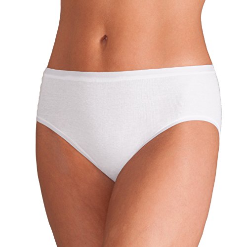 Esge 6er Pack Hüftslip (42,Weiß) Bio Baumwolle KBA von Pompadour by ESGE