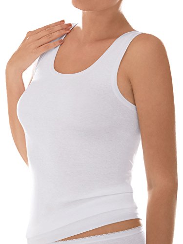 Pompadour Damen Achselhemd Modeste 3er Pack Größe 46 von Pompadour