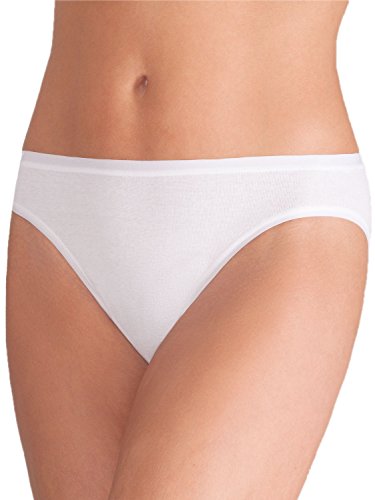 Pompadour Damen Bikinislip 6er Pack, 8860-054, 40, Weiss von Pompadour