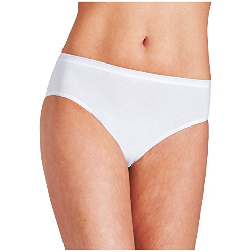 Pompadour Damen Hüftslip 5er Pack Größe 44, Farbe weiß von Pompadour