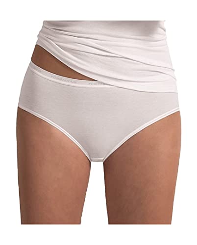 Pompadour Damen Hüftslip Markenunterwäsche (6er Pack) (48, weiß) von Pompadour