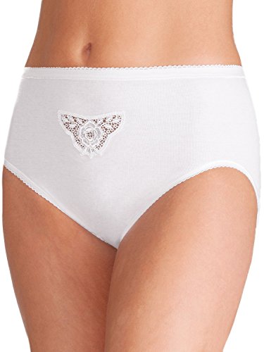 Pompadour Damen Taillenslip 3er Pack, 8800-015, 38, Weiss von Pompadour