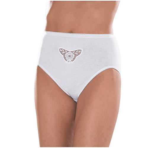 Pompadour Damen Taillenslip 3er Pack Größe 44 von Pompadour