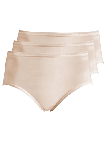Pompadour Intime Taillenslips 3er Pack biskuit 46 von Pompadour