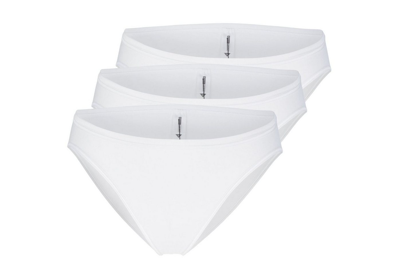 Pompadour Slip (3-St) Minislip aus feiner Mako-Baumwolle, Passion, im 3er Pack von Pompadour