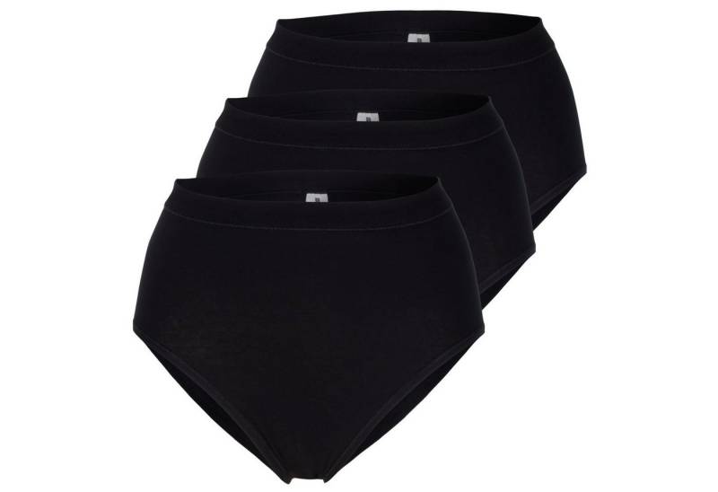 Pompadour Slip (3-St) mit Softbündchen, flachen elastischen Beinausschnitten im 3er Pack von Pompadour