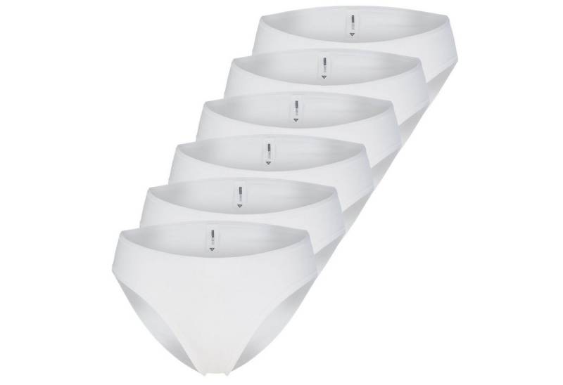 Pompadour Slip (6-St) Basic-Slip ohne Seitennähte und flachen Beinabschlüssen im 6er Pack von Pompadour