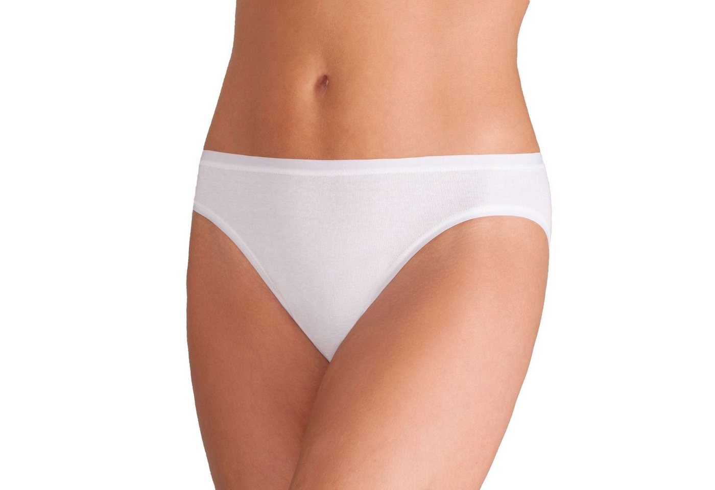 Pompadour Slip (6-St) Bikinislip mit flachen Nähten, ohne Seitennähte im 6er Pack von Pompadour