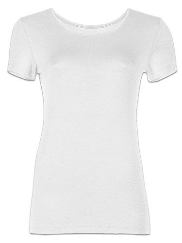 Pompadour Unterhemd, 1/4-Arm Feinripp, weiß, Gr. 50 von Pompadour