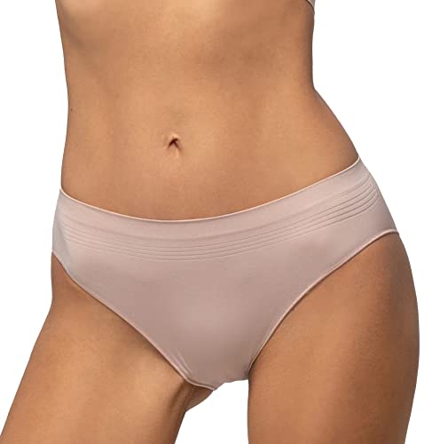 POMPEA 5 Seamless Microfaser Damen Slip Art. 89624252 (s/m, skin), Skin, Small-Medium von Pompea