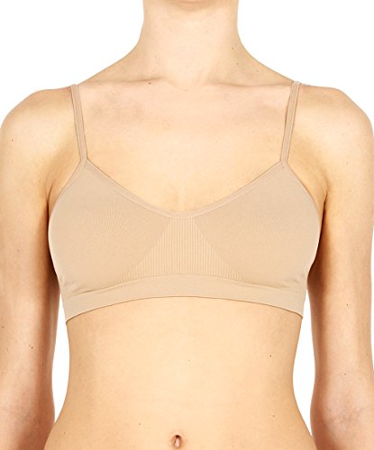 POMPEA Brassiere Feeling Mikrofaser-BH Set 4 Stück, Beige L/XL von Pompea