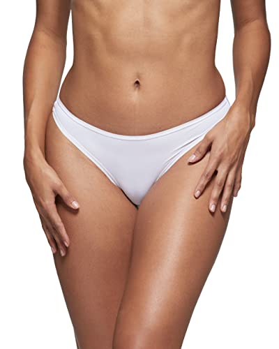 POMPEA Damen Mini My Skin Slip Unterwsche, Weiß, 36 (3er Pack) von Pompea