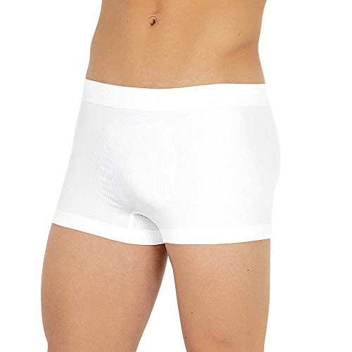 Pompea (6pack Boxer-Shorts Aus Mikrofaser Herren Niedrige Taille Moving (L/XL, Grau) von Pompea